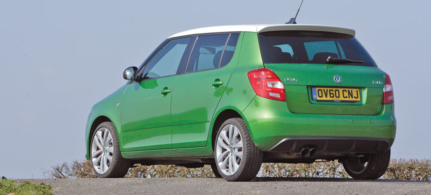 Lowered Fabia Vrs