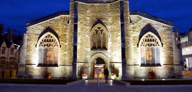 st-johns-church-peterborough-beacon-night