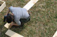 Making a raised bed