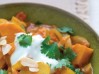 Pepper and potato curry