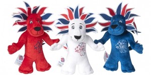 London 2012 Olympic Games Team GB Lion Mascot
