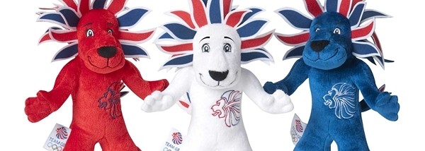 London 2012 Olympic Games Team GB Lion Mascot