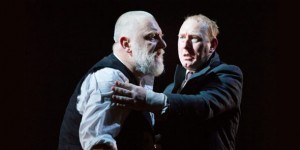 Simon Russell-Beale and Adrian Scarborough in the National Theatre's King Lear