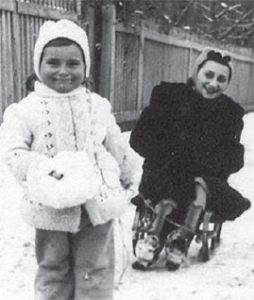 Krystyna's sister Lilian and neice Rega. Both died in Nazi death camps.