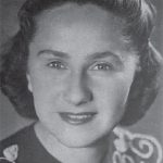 Krystyna as a young woman