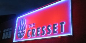 The Cresset Sign