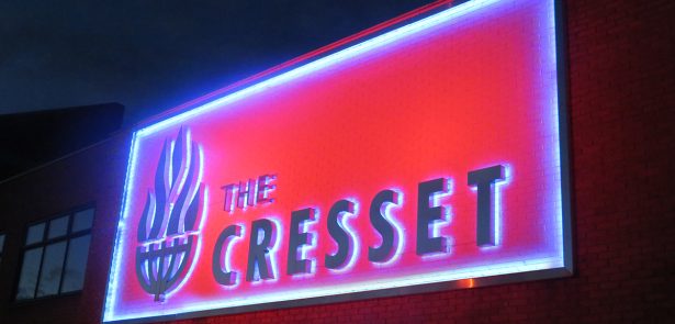 The Cresset Sign