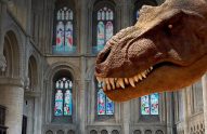 T.rex The Killer Question at Peterborough Cathedral