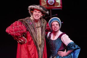 Terrible Tudors by Birmingham Stage Company. Photo by Mark Douet