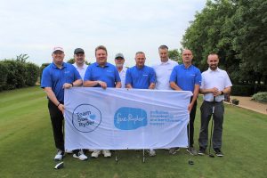Employees supporting the Rotary Club Golf Day