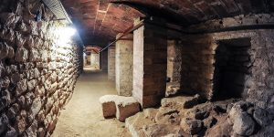 Saxon undercroft - Photo by Matthew Roberts