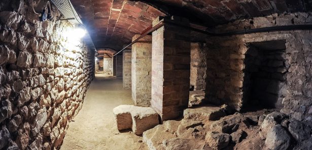 Saxon undercroft - Photo by Matthew Roberts