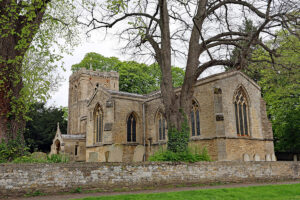 St Andrew’s Church in Henry Royce’s birthplace of Alwalton, just outside Peterborough, where his ashes are kept